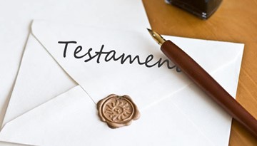 Testament en nalatenschap